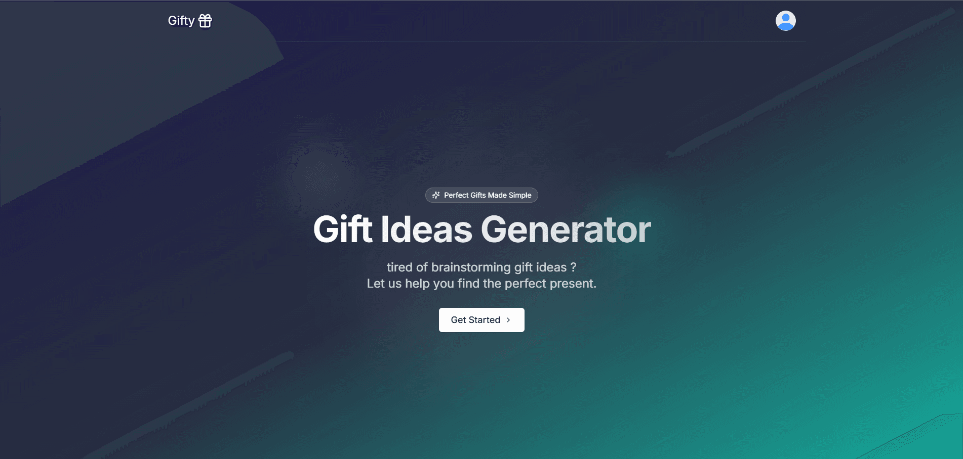 Gift Ideas Generator App